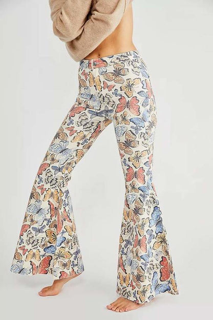 Free People Butterfly Flare Pants - 27