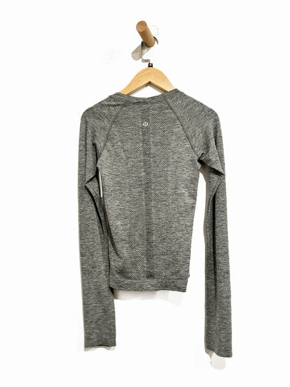 Lululemon Swiftly Tech Long Sleeve 2.0 *Race in Graphite Grey/Silver Drop - 2