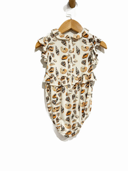 Kate Quinn Seashells Romper - 12-18m