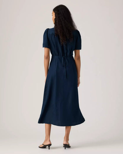 Levi’s Sarina Short Sleeve Midi Dress in Initial Take - Small