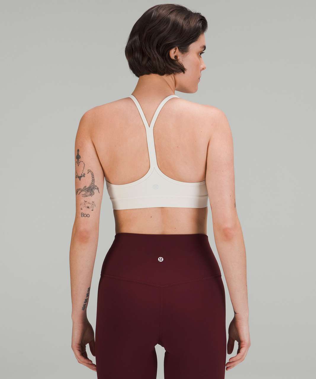 Lululemon NWT Flow Y Nulu Bra in Bone - 10