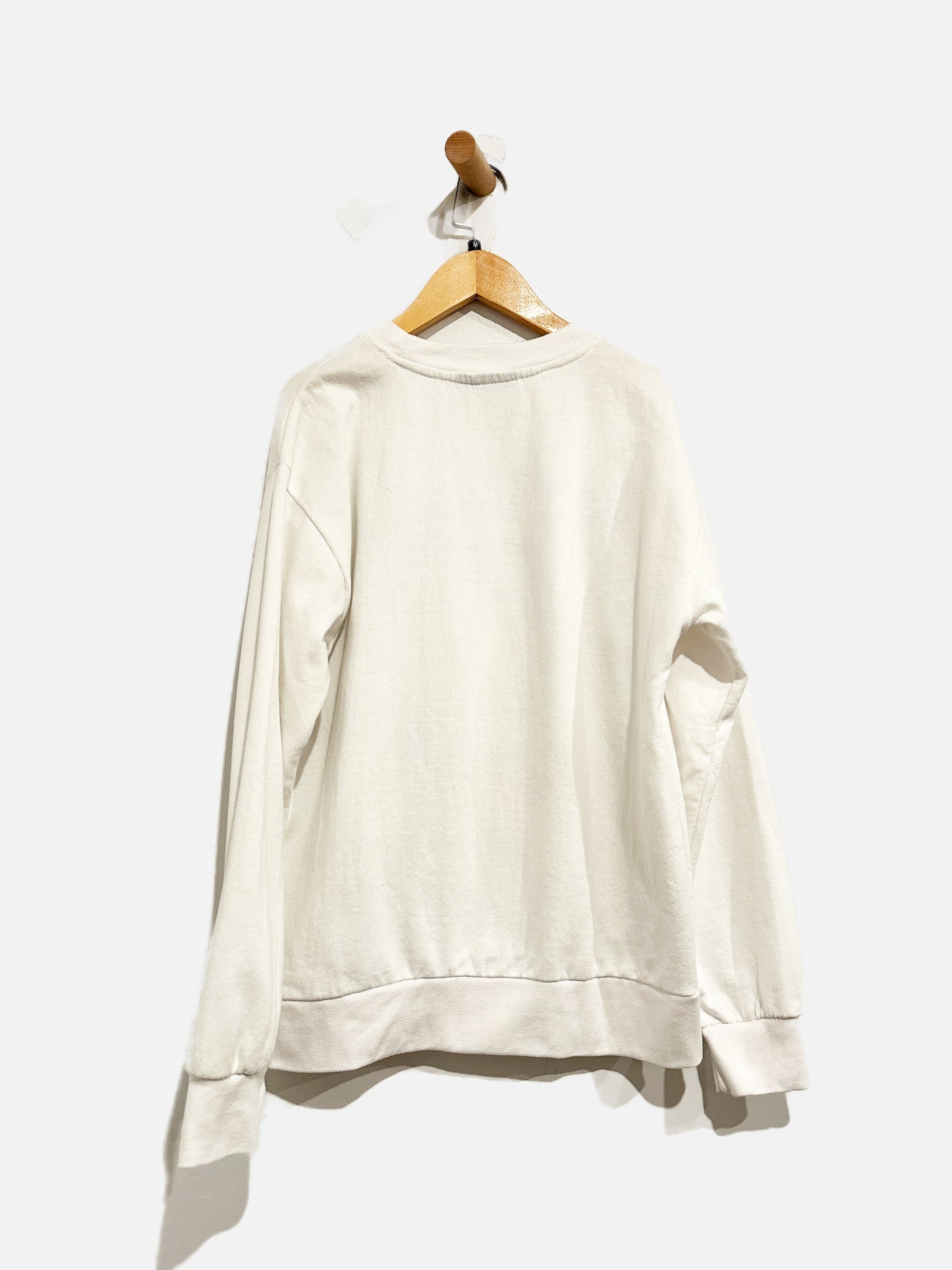 Chemistry White Graphic Ski Sweatshirt - Medium