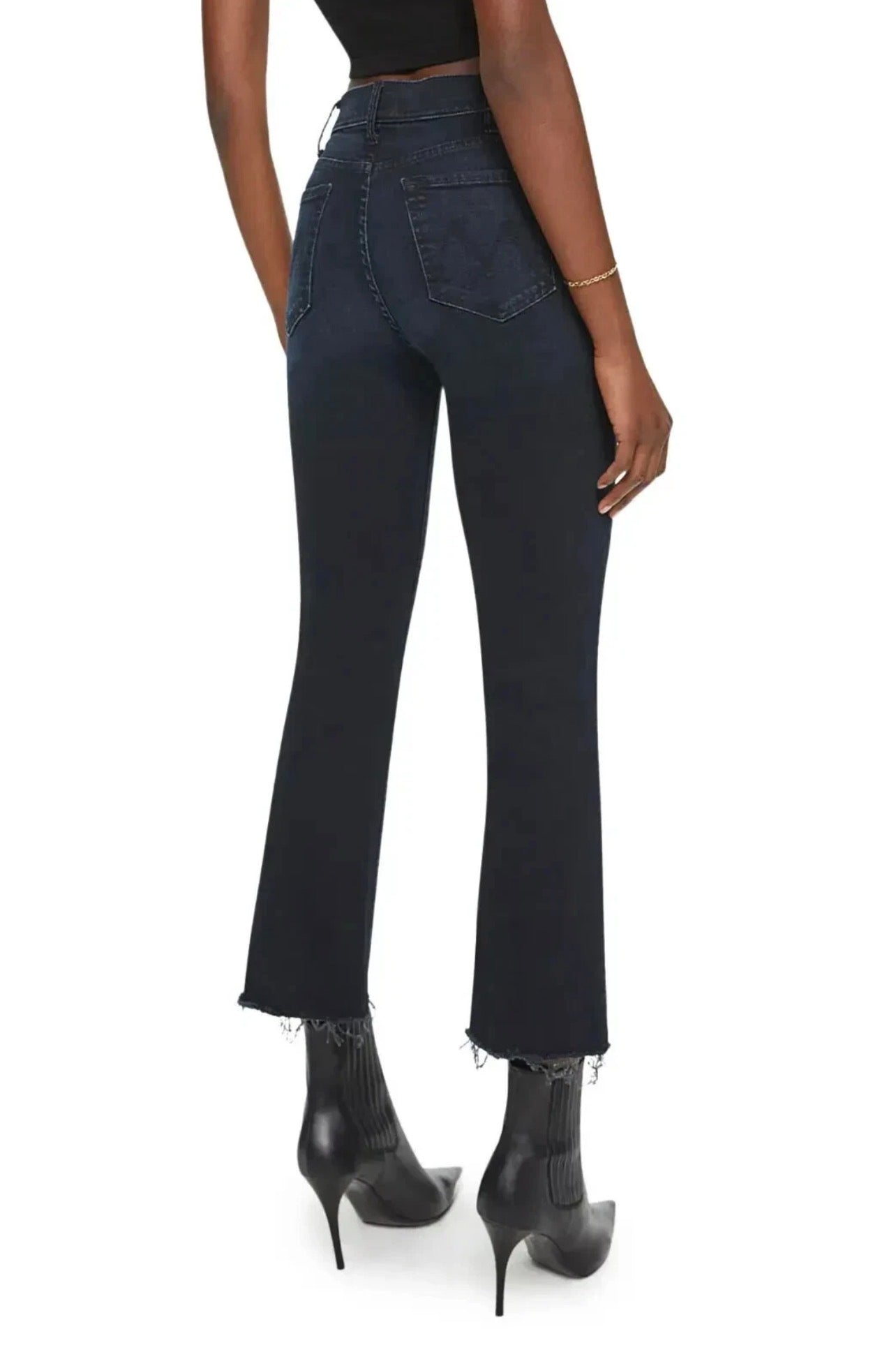 Mother the Hustler Ankle Jeans in Night in Paris - 25