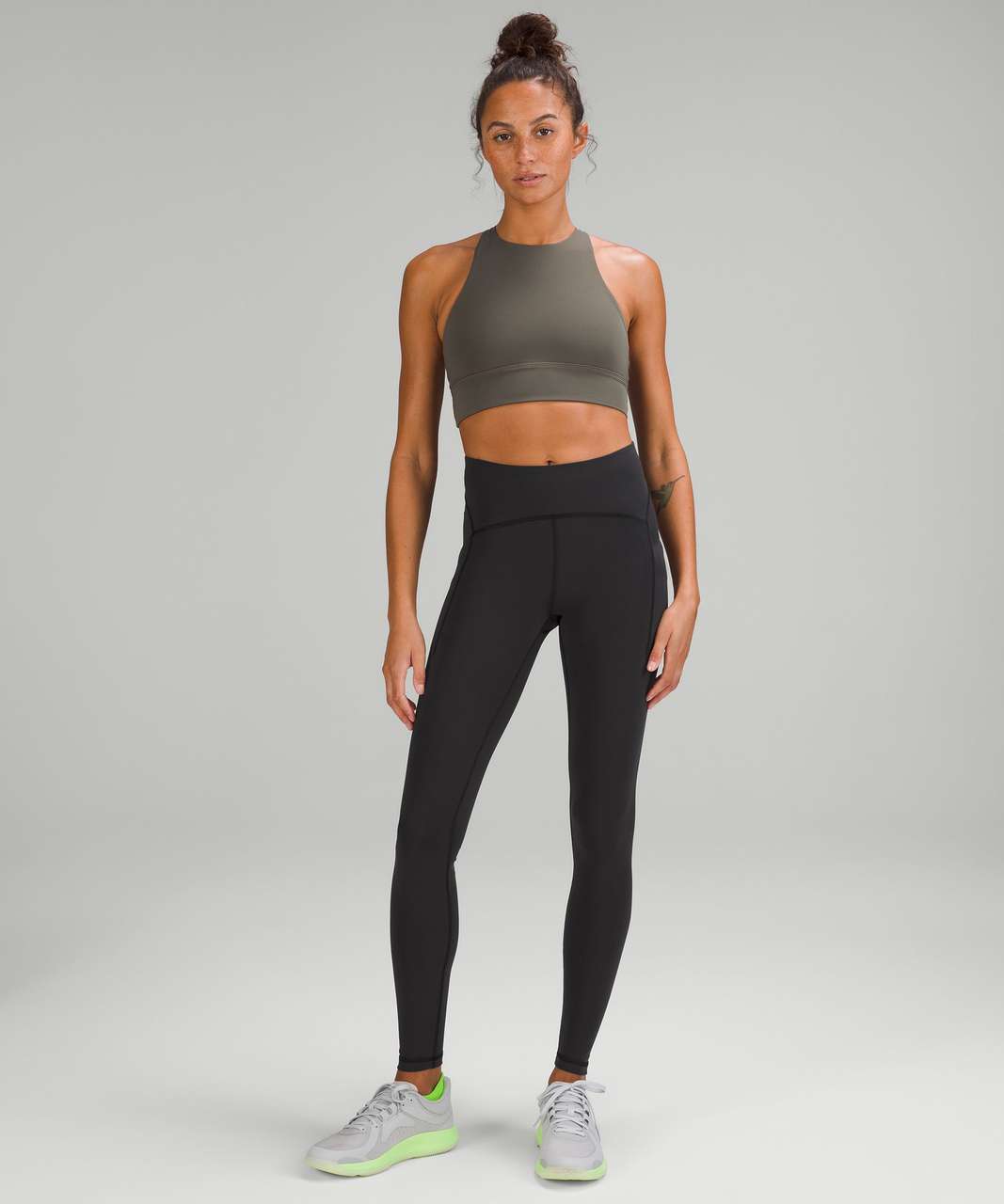 Lululemon Power Thru High-Rise Tight 28” in Black