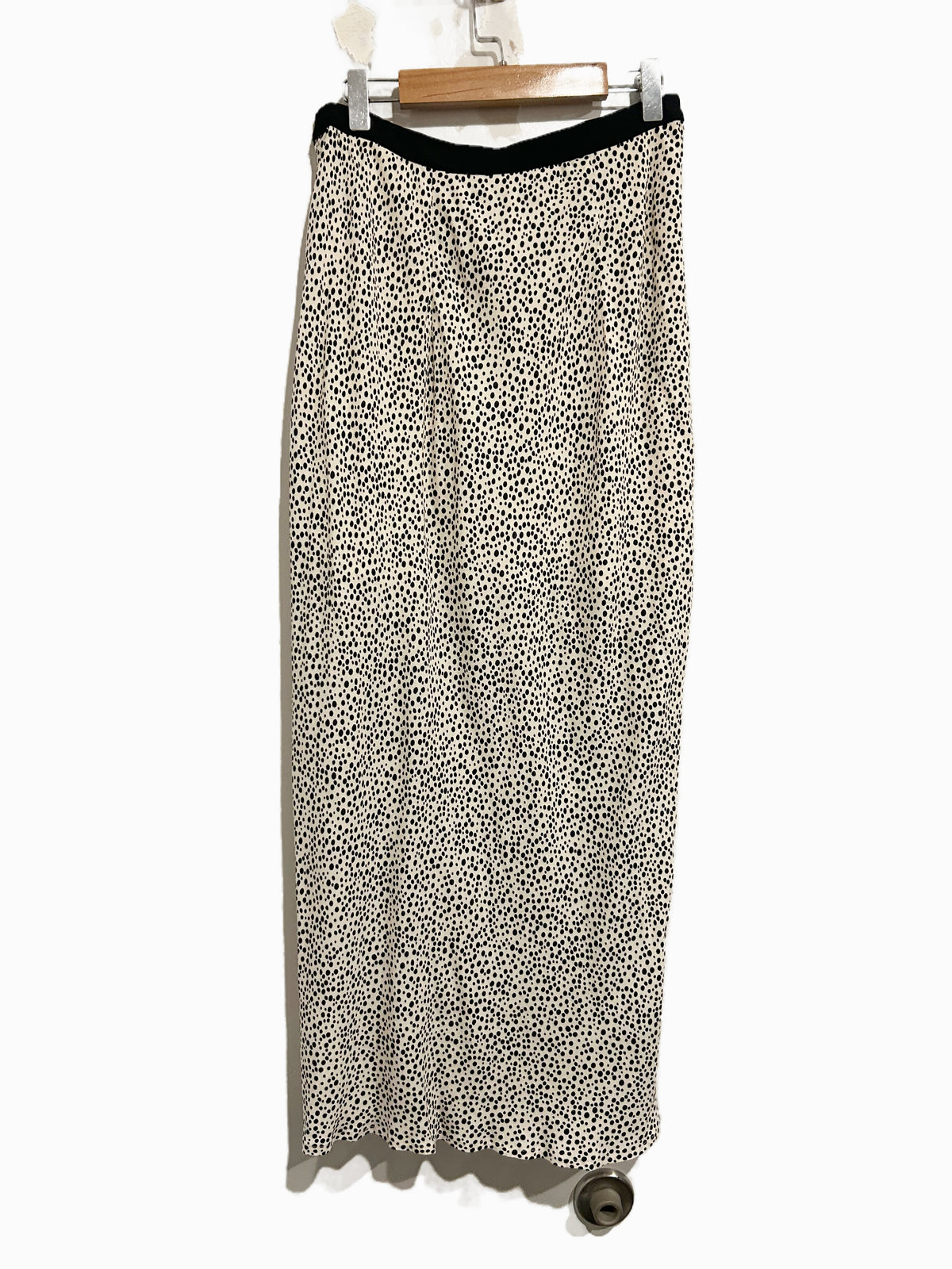 Sanctuary Black + White Dot Skirt - Medium