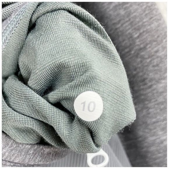 Lululemon If You're Lucky Jacket Heathered Slate / Slate Size 10