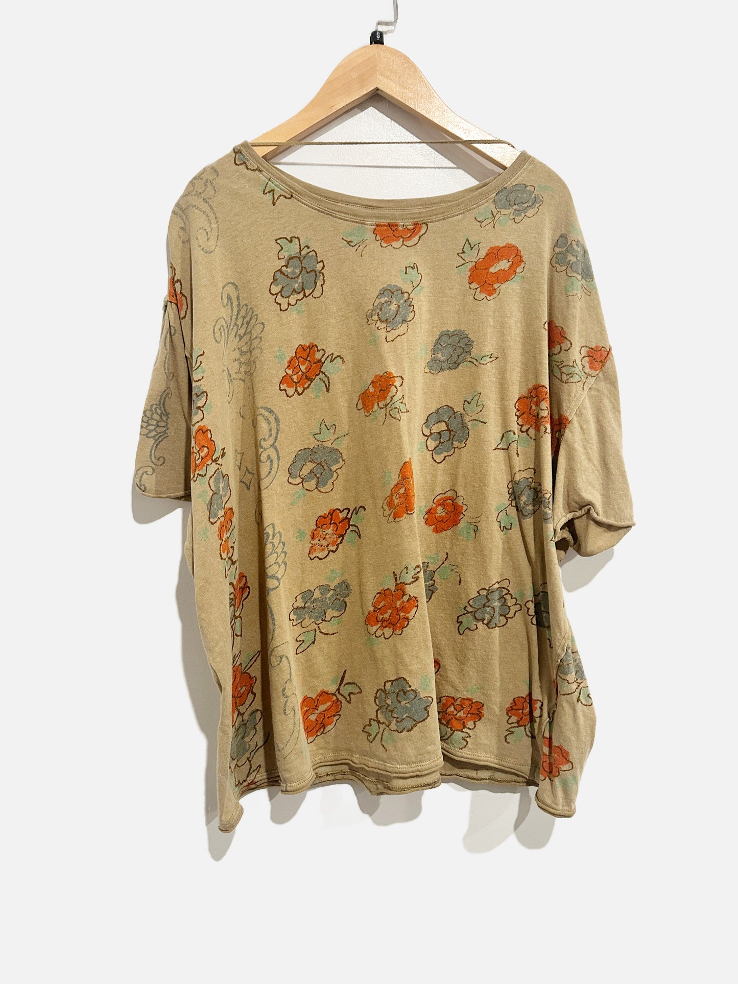 We The Free Nina Boheme Printed Tee - Smal