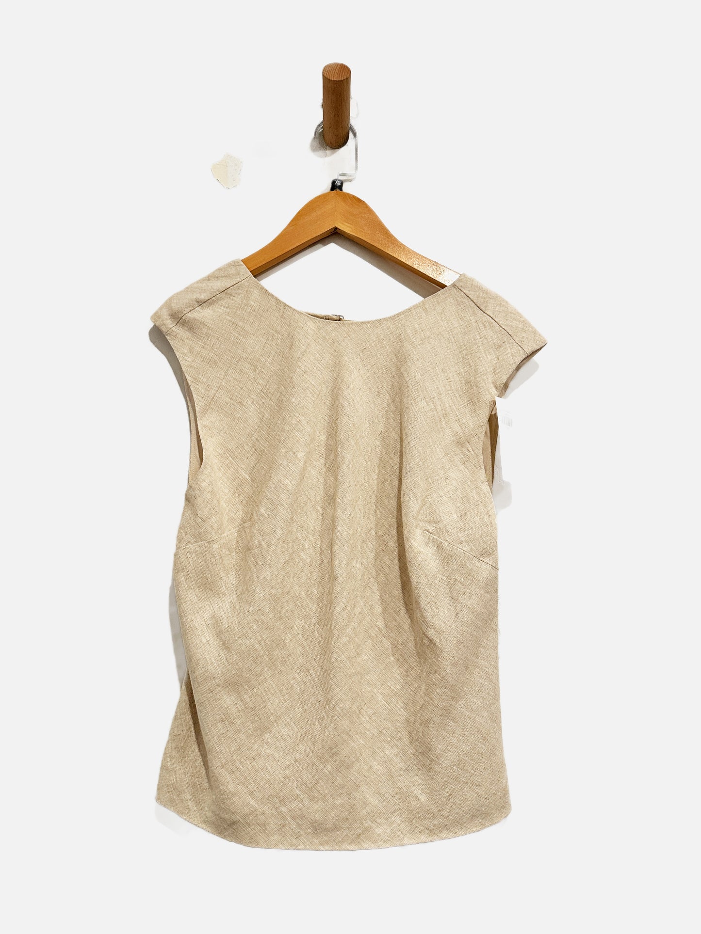 Abercrombie & Fitch Tan Linen Blend Tank - XS