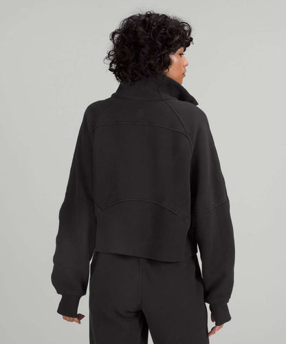 Lululemon Scuba Oversized Funnel Neck Sweatshirt in Black - XS/S