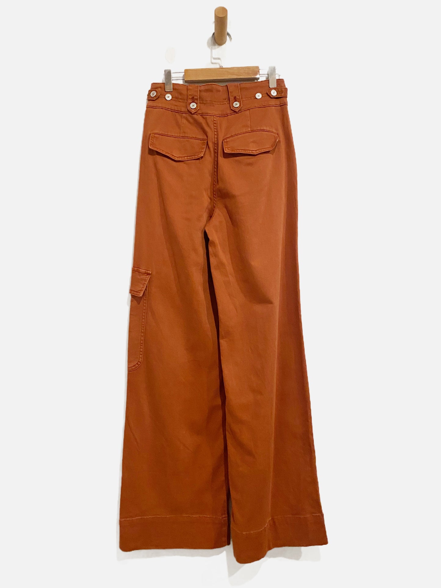 Anthropologie Pilcro High and Wide Stretch Pants - 24T