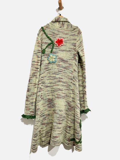 Laurie B. Green Floral Duster - Small