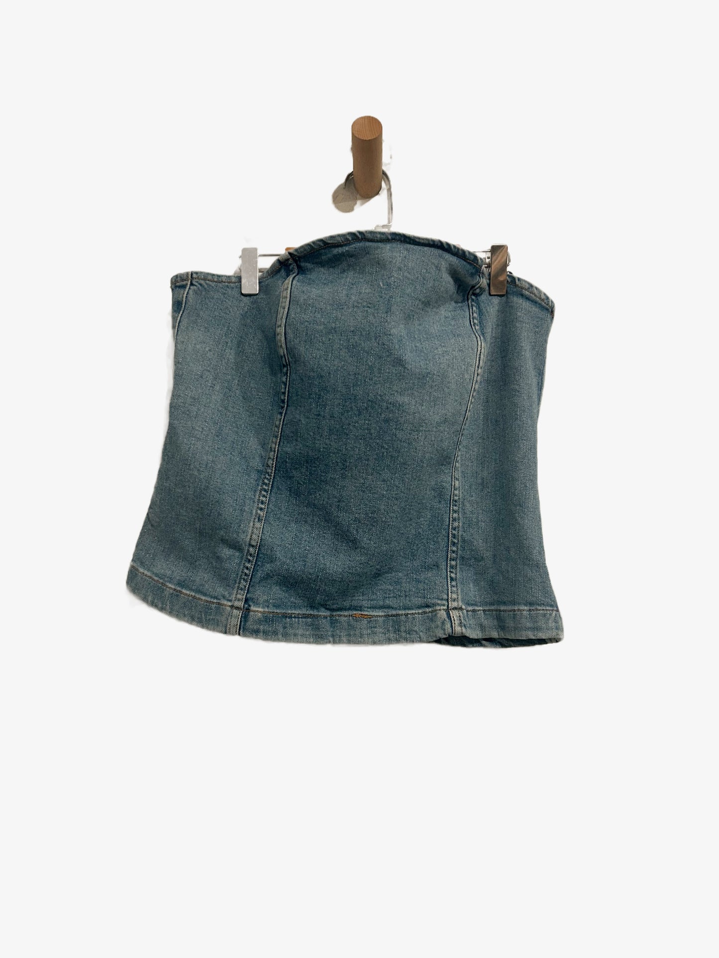 MNG Denim Tube Top - XL