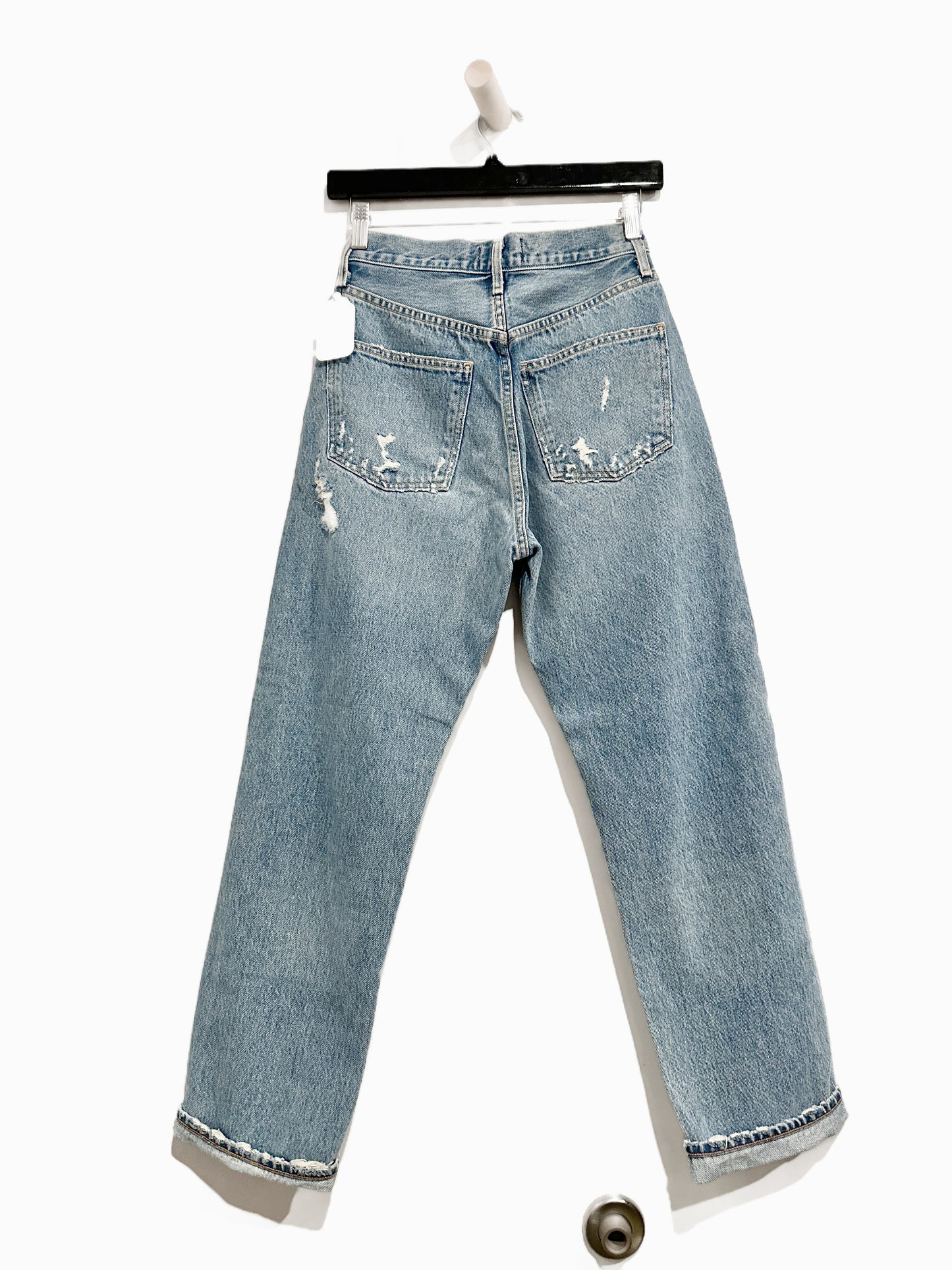 Agolde 90's Mid Rise Loose Fit Jeans in Fall Out - 24