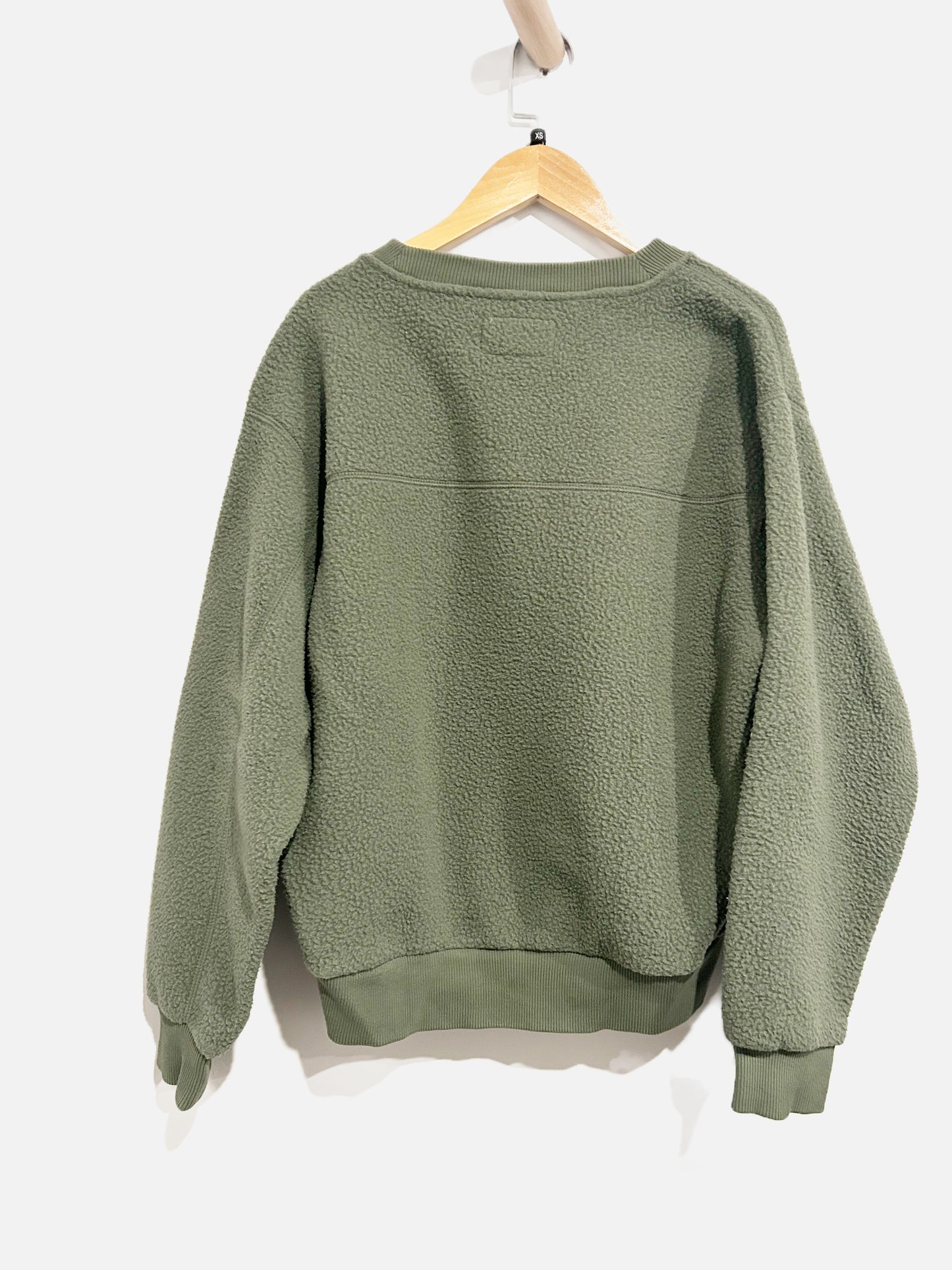 Everlane Green Fleece Pullover - Small