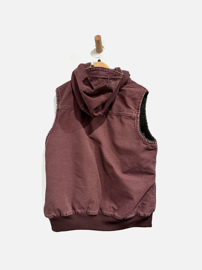 Carhartt Burgundy Vest - Large