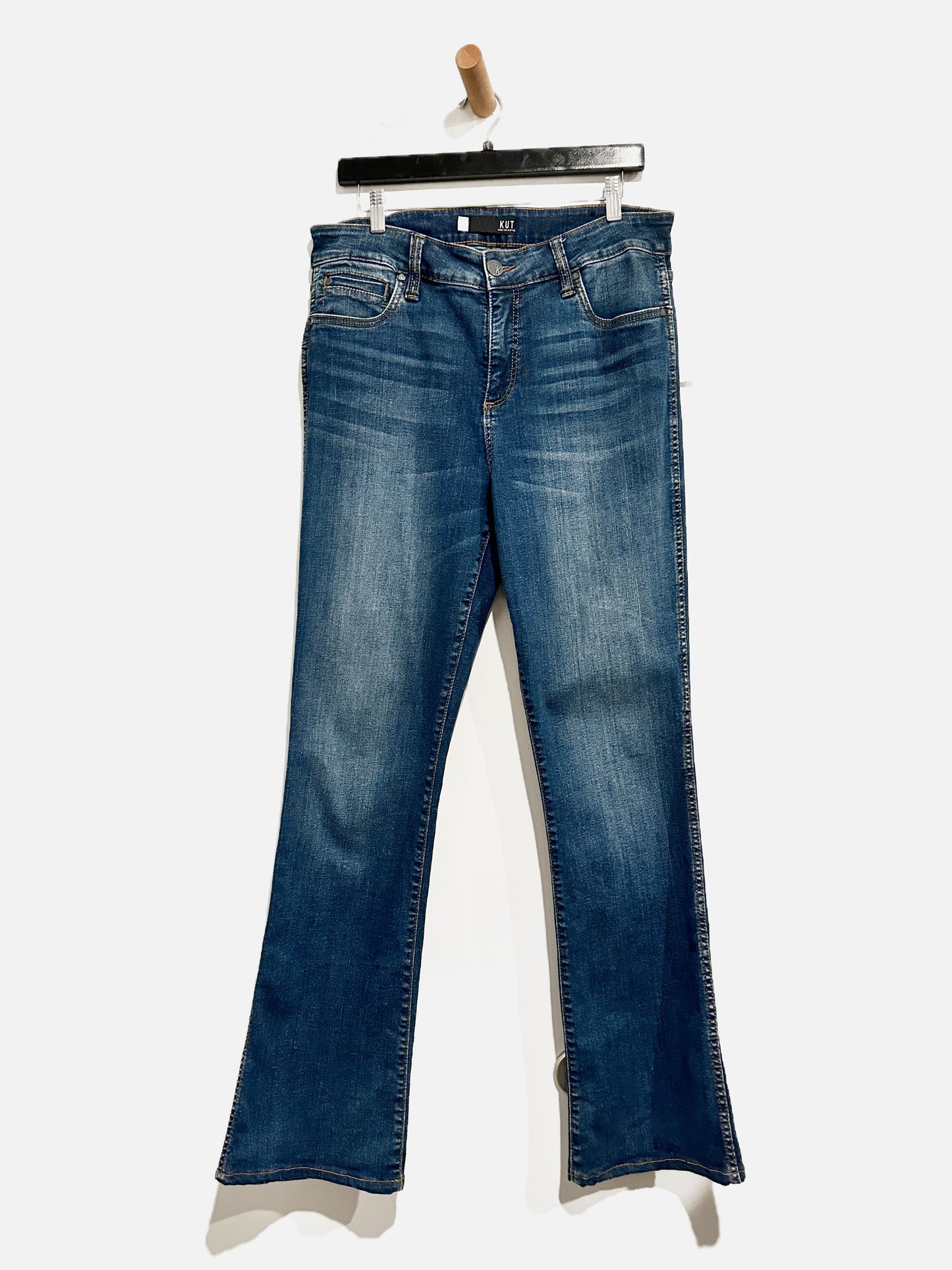 KUT Natalie Fab Ab Bootcut Jeans - 12