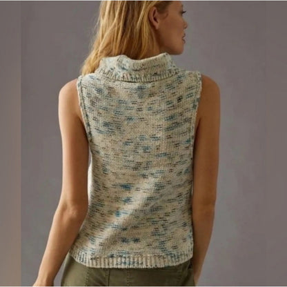 Anthropologie Pilcro Rainbow Knit Sleeveless Top - XXS