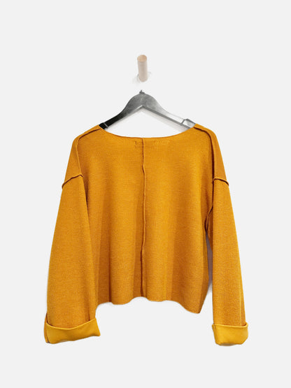 Urban Outfitters Orange Notch Pullover - Small