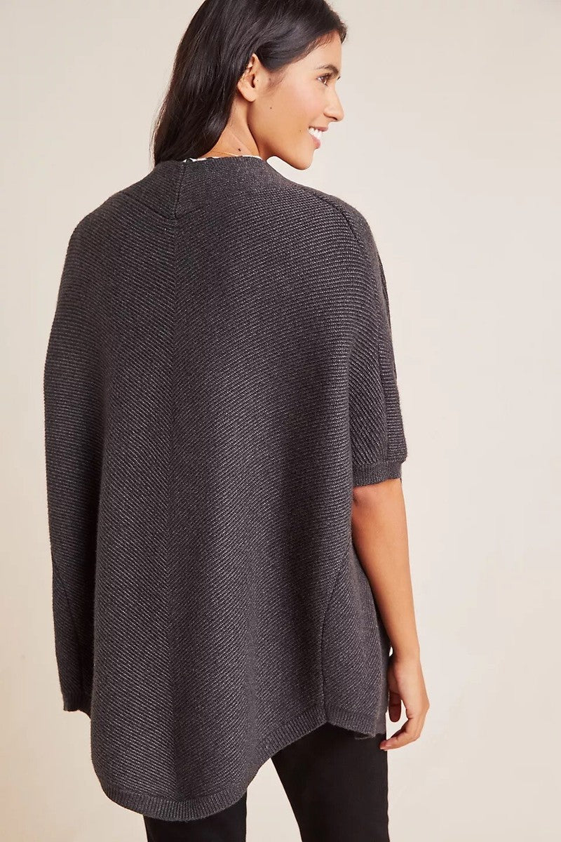 Anthropologie Akemi + Kin Etienne Navy Short Sleeve Cardigan - OS