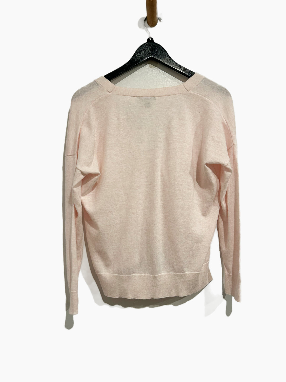 J.Crew Bow-Front Cardigan Sweater in Heather Pink - Small