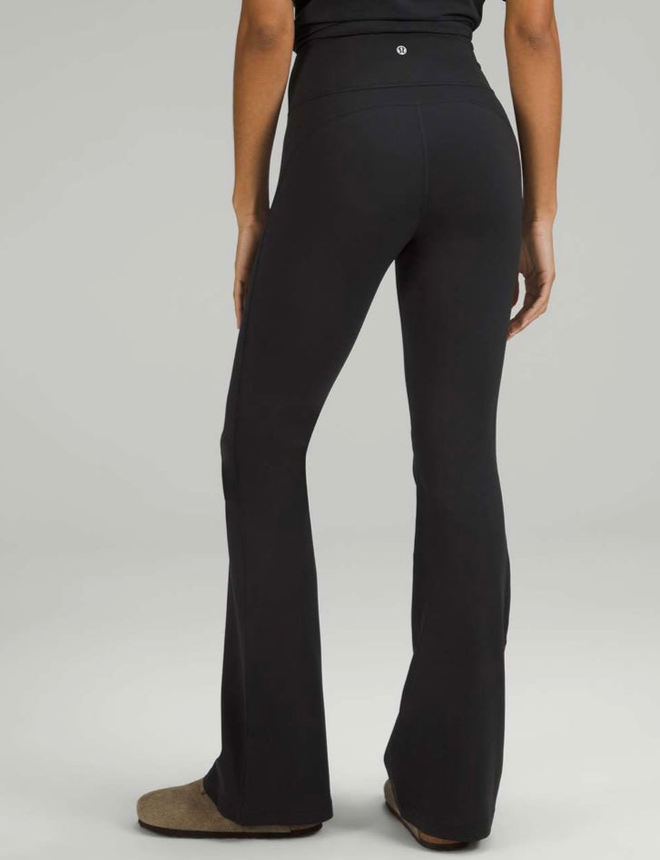 Lululemon Groove Super-High-Rise Flared Pant *Nulu in Black - 4
