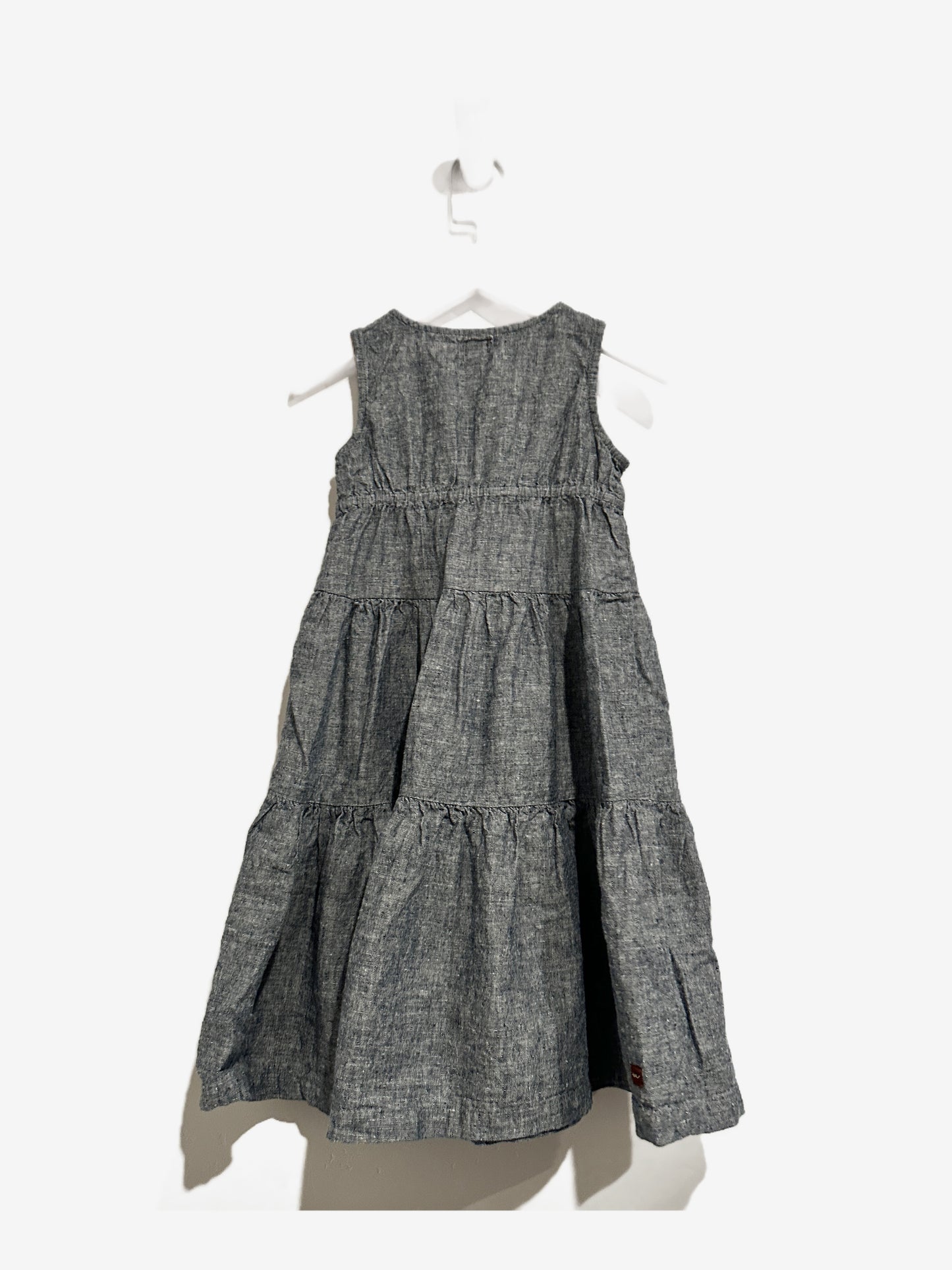 Tea Girls Embroidered Dress - 3
