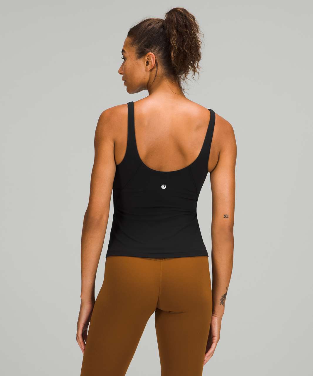 Lululemon Align Waist-Length Tank Top in Black - 14