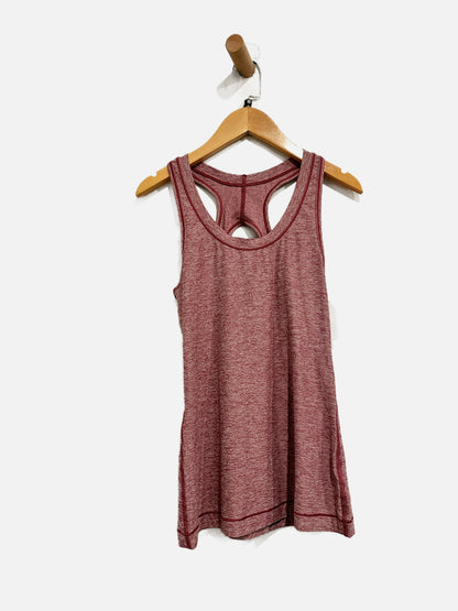 Athleta Purple Nitro Cutout Racerback Tank - XXS