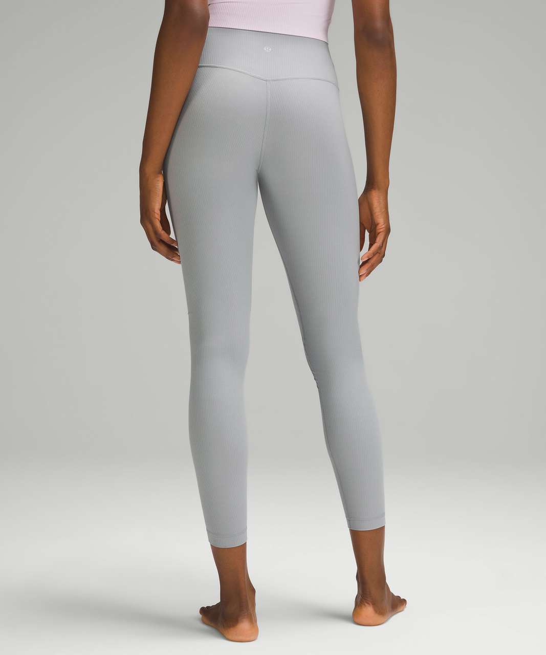 Lululemon Align Ribbed High-Rise Pant 28” Rhino Grey - 4