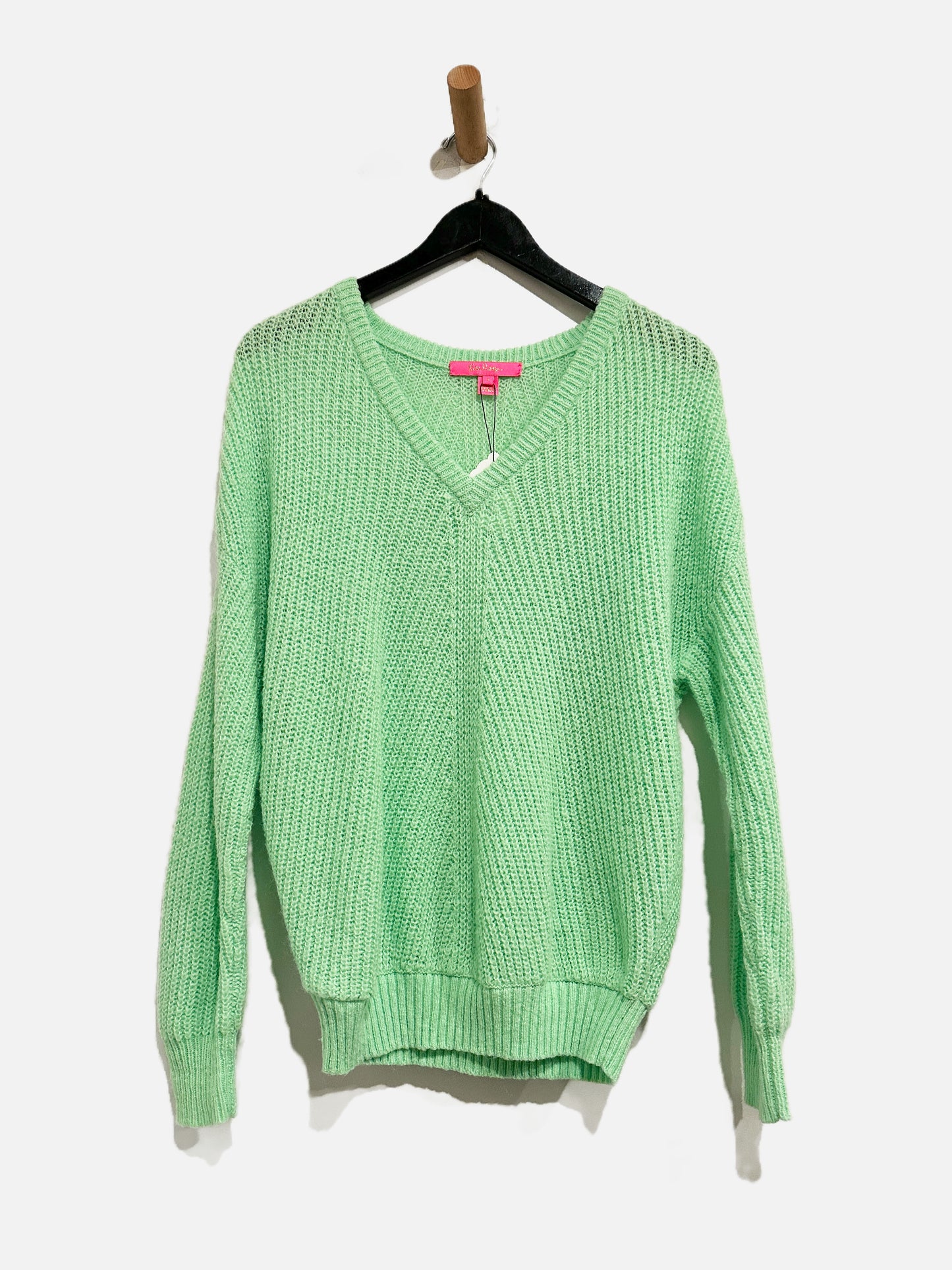 Lilly Pulitzer Kasmina Sweater in Patina Green - Small