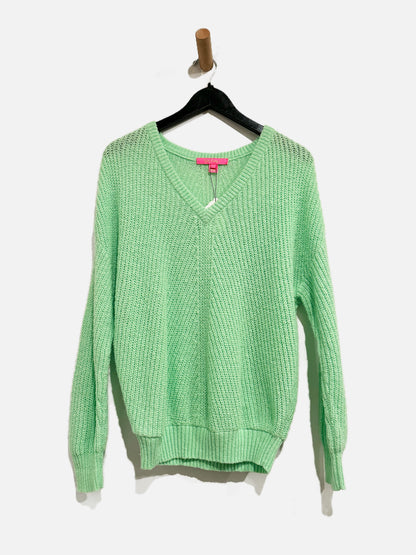 Lilly Pulitzer Kasmina Sweater in Patina Green - Small