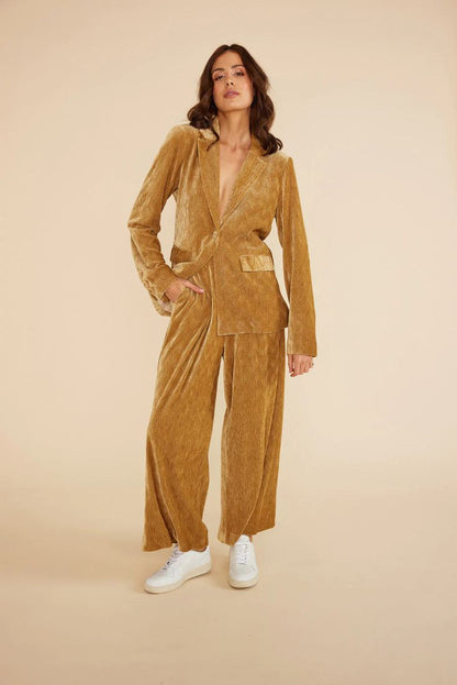 MinkPink NWT Arianna Jacket in Gold - Small