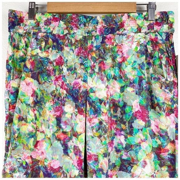 Anthropologie Sam & Lavi Floral Printed Pants Size Large