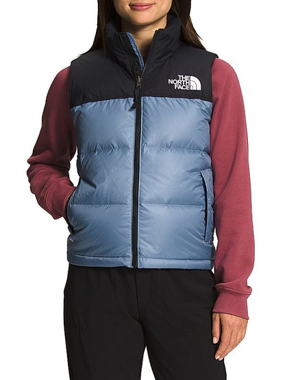 The North Face Blue Color Block Vest - Small