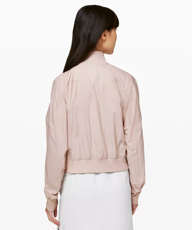 Lululemon Serve It Mauve Windbreaker - 8