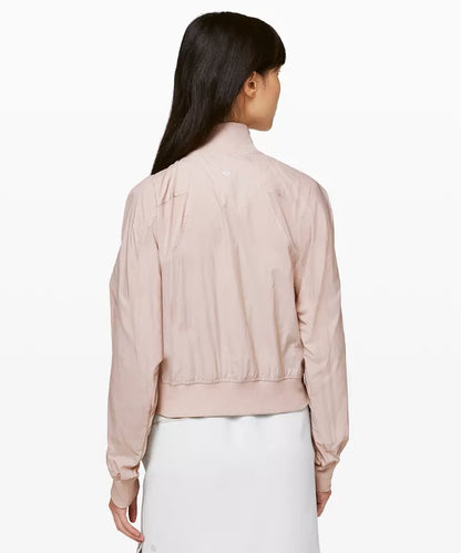Lululemon Serve It Mauve Windbreaker - 8