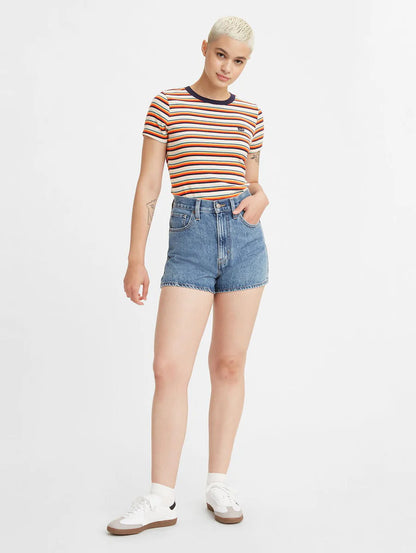 Levi’s High Waisted Mom Shorts - 25