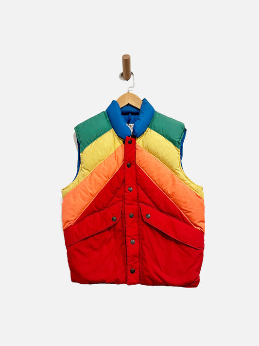 Rosse Vintage Rainbow Vest - Small