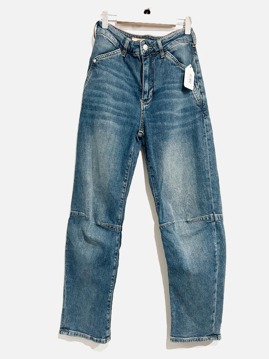 Anthropologie Pilcro Mini Barrel Jeans - 25