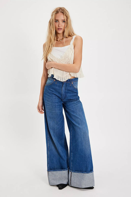 Wrangler High Rise Trouser Jeans - 27