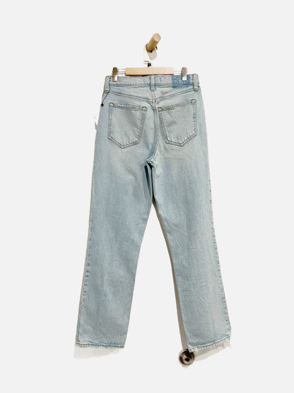 Abercrombie & Fitch Light Wash Split Hem Jeans - 27