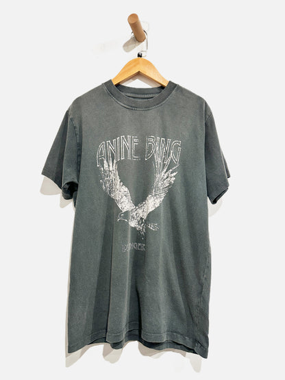Anine Bing Lili Tee in Gray - XS