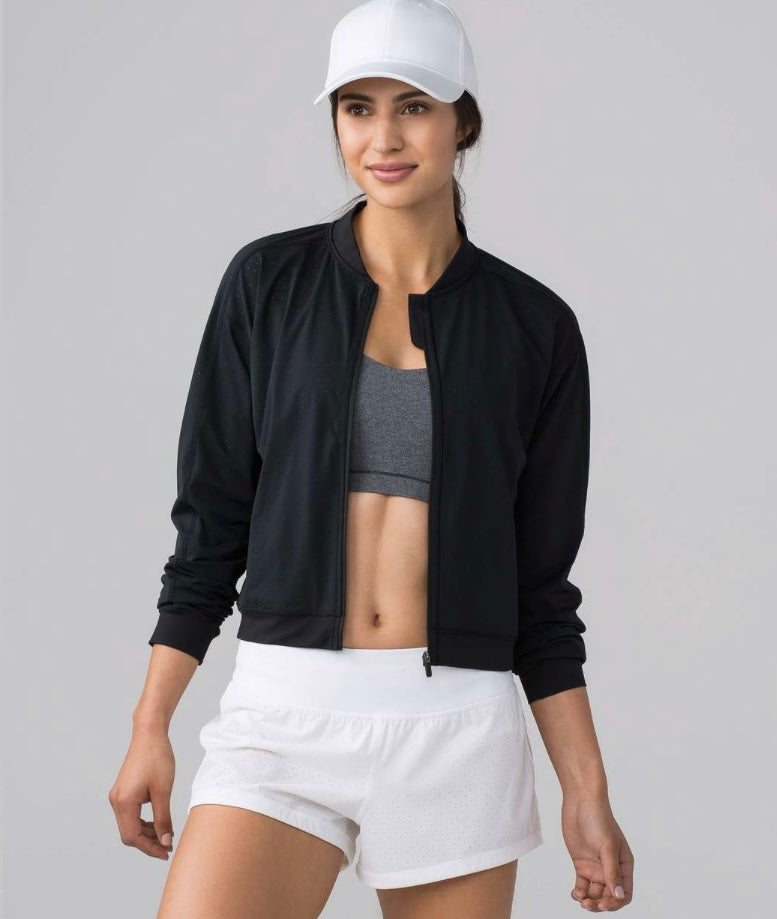 Lululemon Final Lap Black Jacket - 8