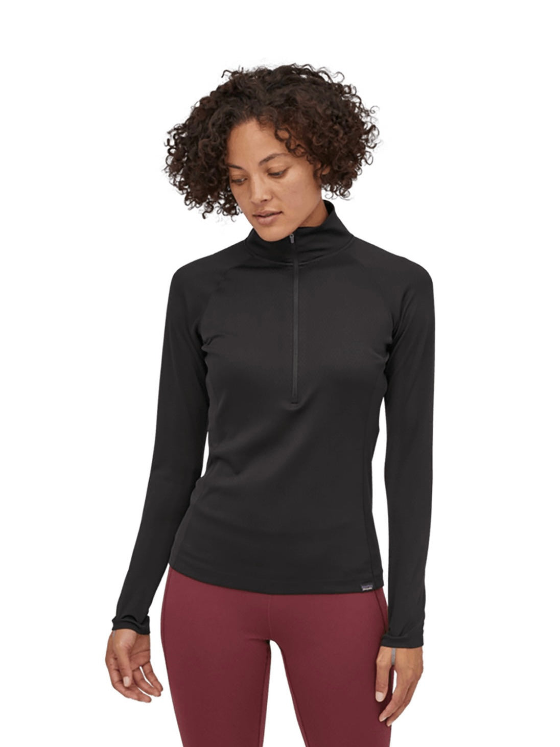 Patagonia Capilene 2 Lightweight Zip-Neck in Black - Medium