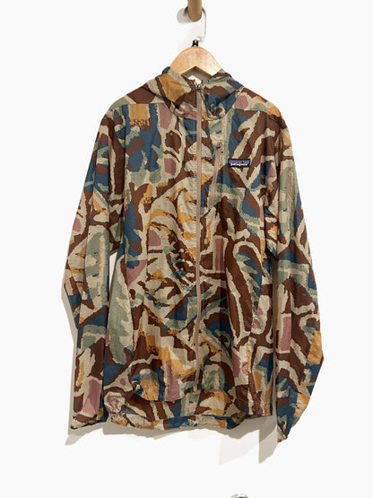 Patagonia Houdini Windbreaker Jacket in Tree Picasso: Cone Brown - Medium