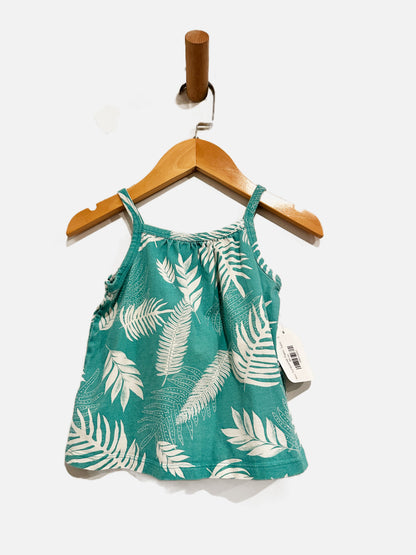 Tea Turquoise Palm Tank - 3