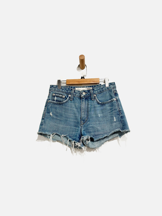Lovers + Friends Cut Off Denim Shorts - 25