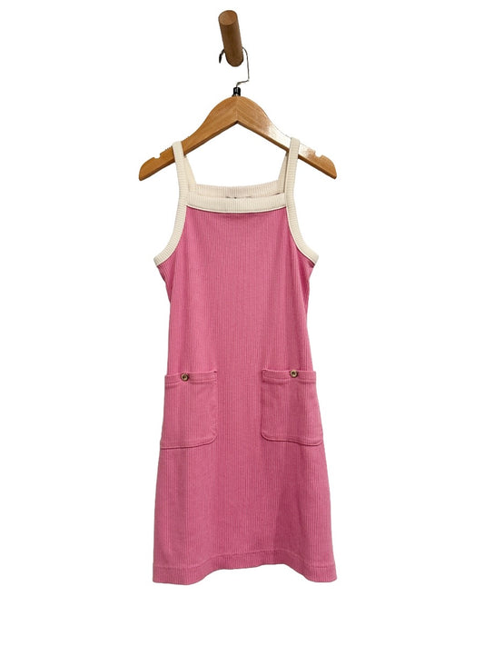 Crewcuts Pink Ribbed Tank Dress - 7