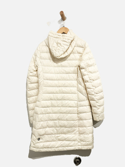 Lululemon Cream Long Puffer Jacket - 4