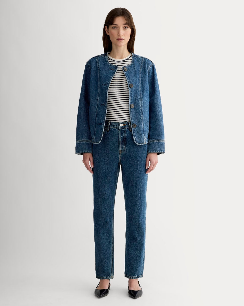 Everlane The Curvy 90’s Cheeky Straight Jean - 28